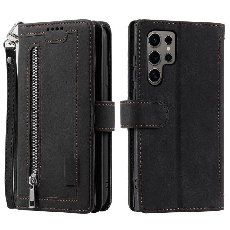 Læder Cover Samsung Galaxy S26 Ultra 9 Kortholder