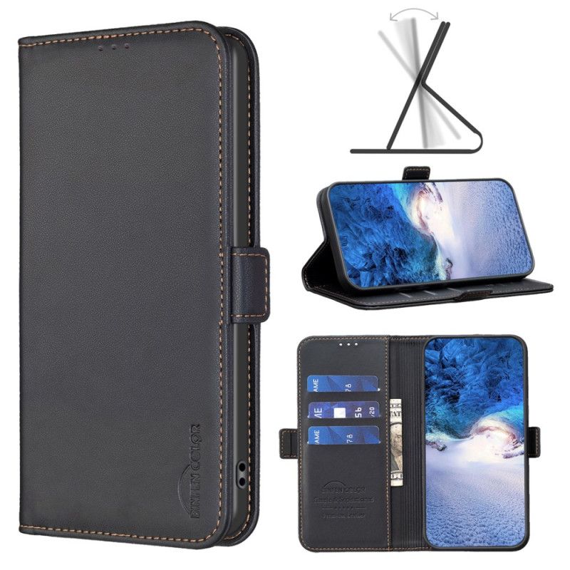 Læder Cover Samsung Galaxy S26 Ultra Telefon Etui Binfen-farve