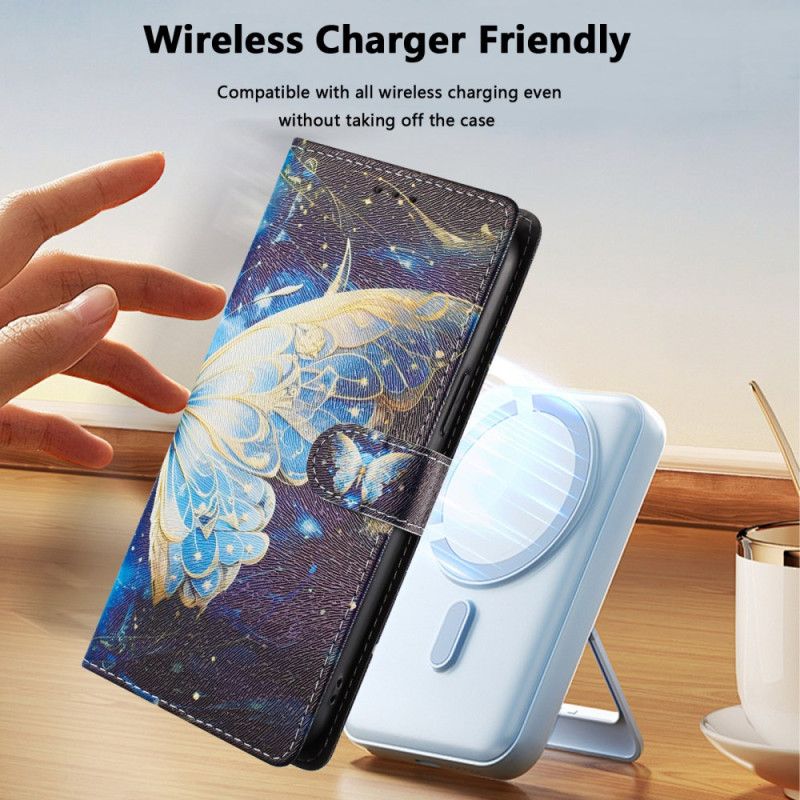 Læder Cover Samsung Galaxy S26 Ultra Telefon Etui Møl