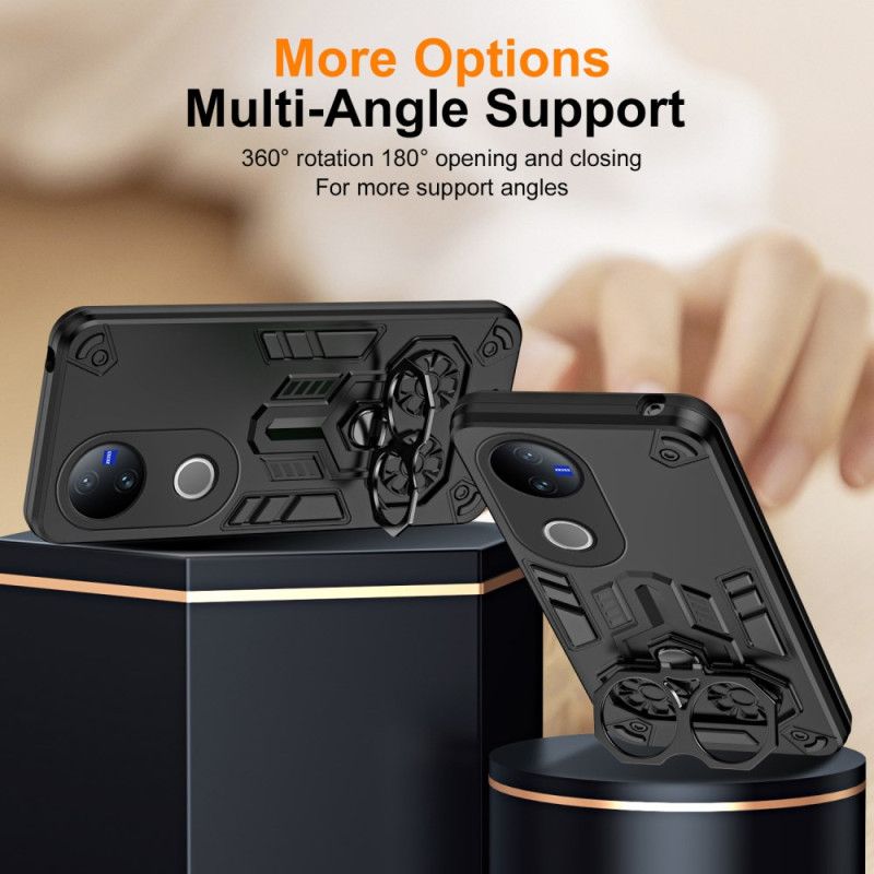 Cover Til Vivo V50e 5g Robust Med Stativ