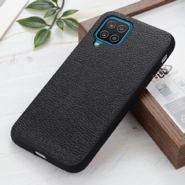 Cover Samsung Galaxy A12 Kornet Ægte Læder