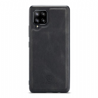 Cover Samsung Galaxy A12 Lædereffekt + Aftagelig Kortholder