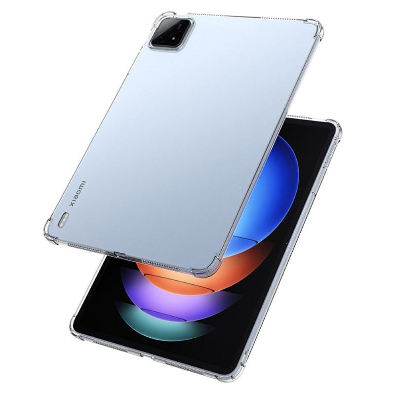 Cover Xiaomi Pad 6s Pro Telefon Etui Gennemsigtige Forstærkede Hjørner