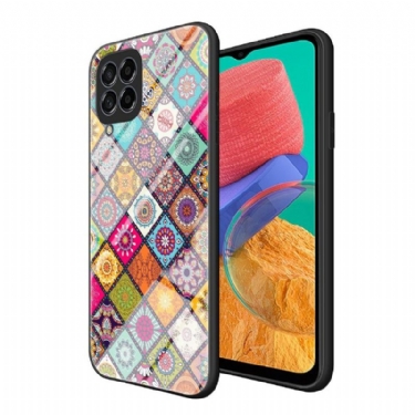 Cover Samsung Galaxy M33 5G Mandala Kalejdoskop Med Stand