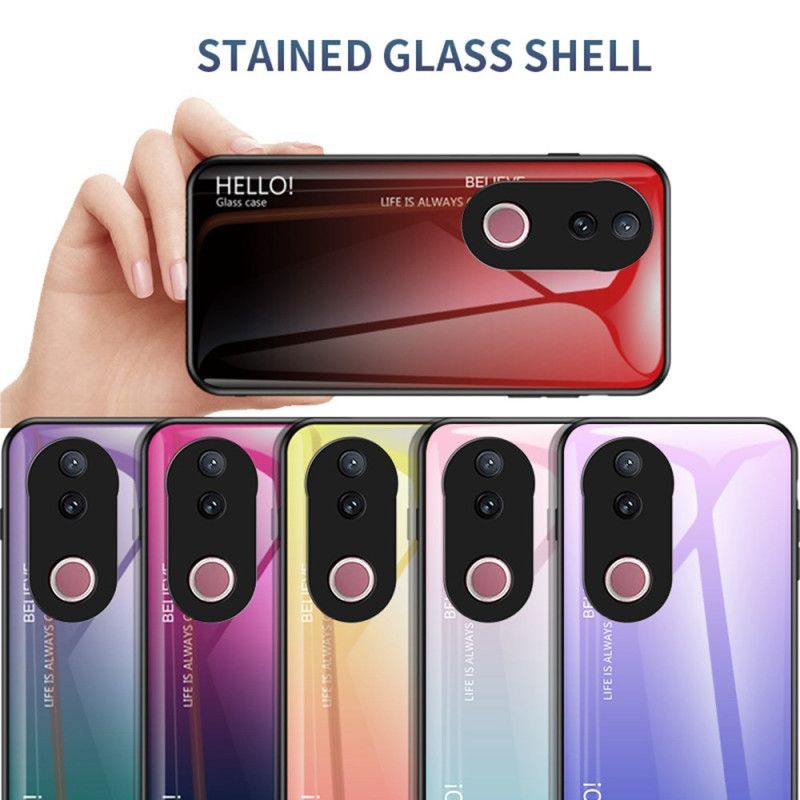 Cover Vivo V50 5g Hærdet Glas Hello