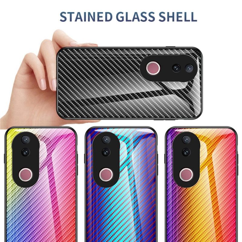 Cover Vivo V50 5g Hærdet Glas I Kulfiber