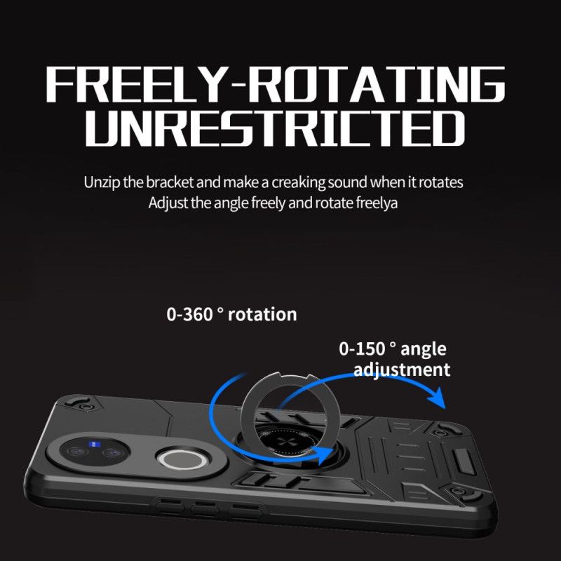 Cover Vivo V50 5g Robust Ringholder