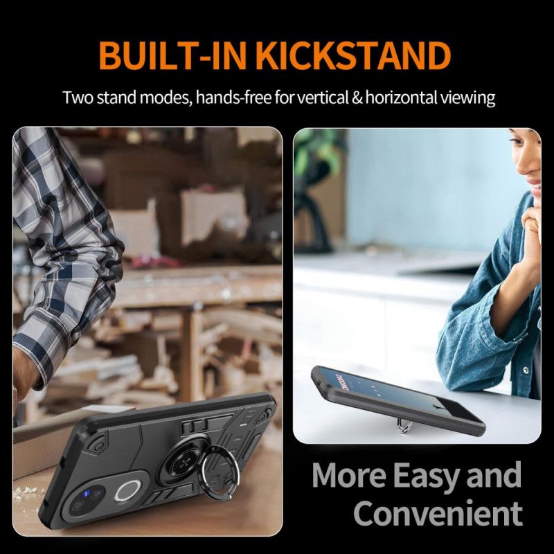 Cover Vivo V50 5g Robust Ringholder