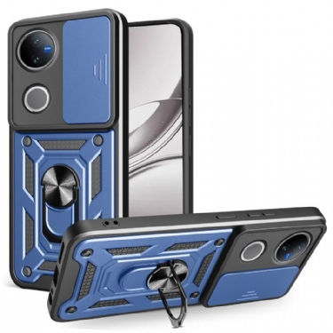 Cover Vivo V50 5g Skydeligt Kameradæksel Og Støtte
