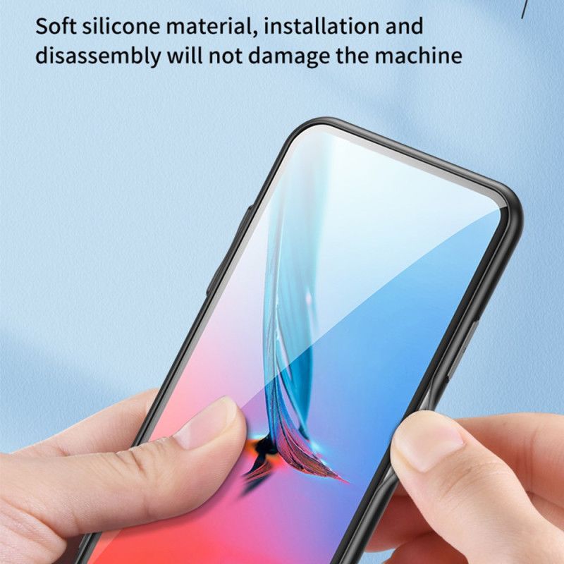 Cover Vivo V50 5g Sommerfuglemønster I Hærdet Glas
