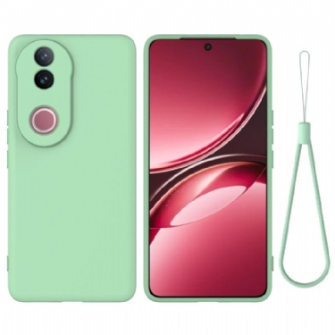 Cover Vivo V50 5g Telefon Etui Flydende Silikone Rem