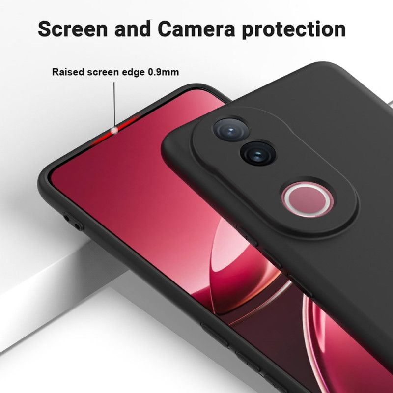 Cover Vivo V50 5g Telefon Etui Flydende Silikone Rem