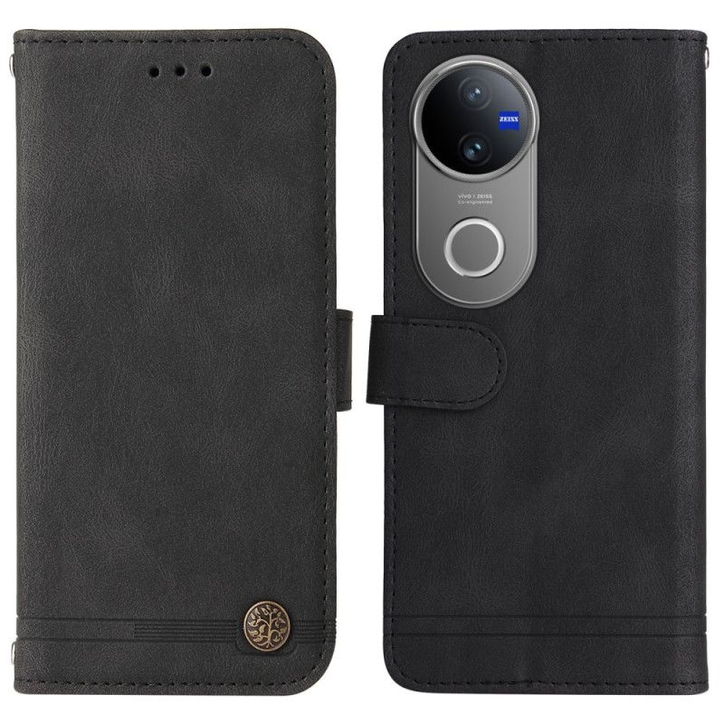 Flip Cover Til Vivo V50 5g Dekorativ Nitte