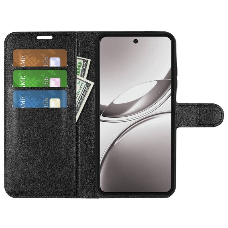 Flip Cover Til Vivo V50 5g Litchi Kunstlæder