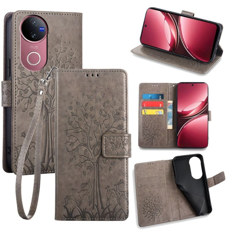 Flip Cover Vivo V50 5g Hjortetræ