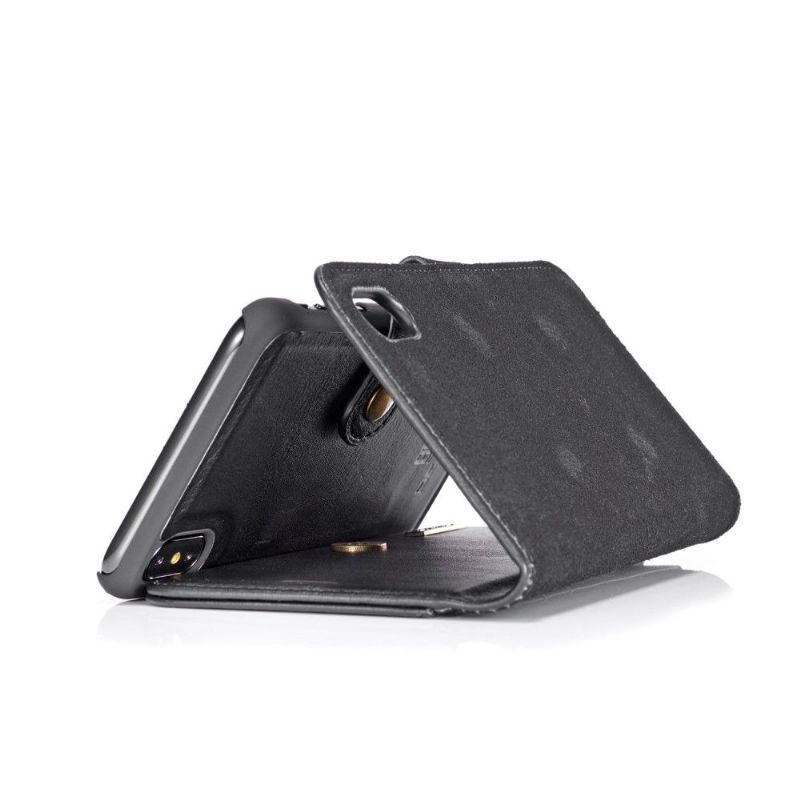 Flip Cover iPhone XS Max Beskyttelsessæt 2 i 1 Aftagelig