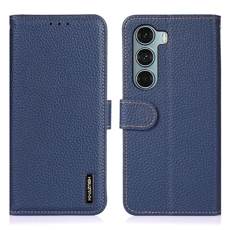 Flip Cover Motorola Moto G200 5G Khazneh Kornet Læder