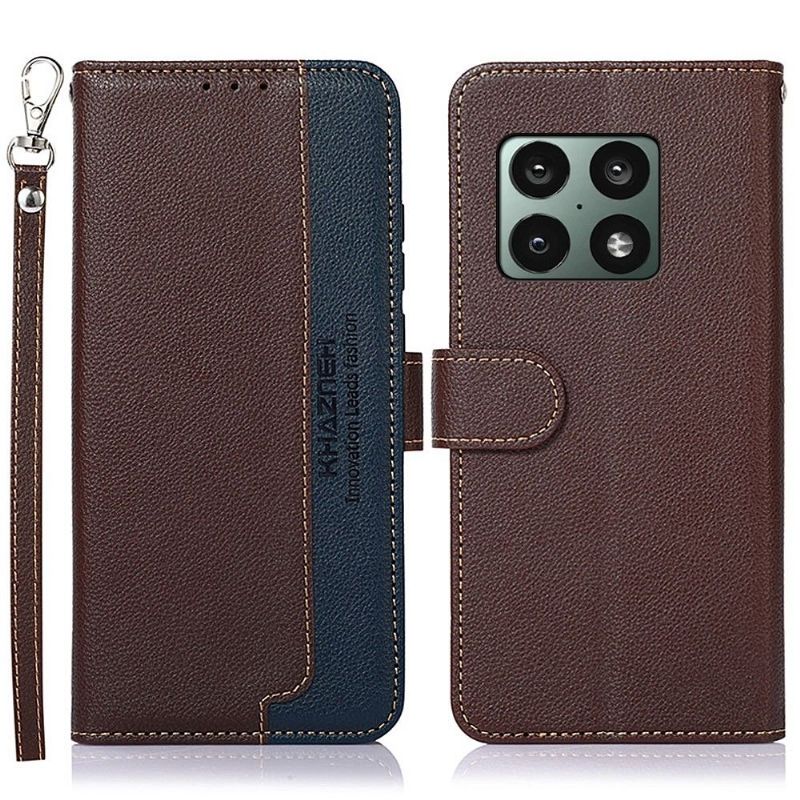 Flip Cover OnePlus 10 Pro Hemming Khazneh Udsatte Sømme