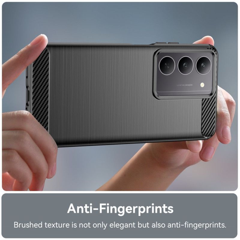 Cover Realme C75 Børstet Kulfiber