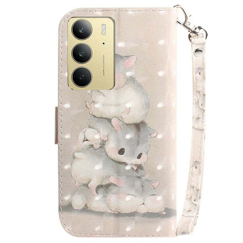 Flip Cover Realme C75 Hamster-snor