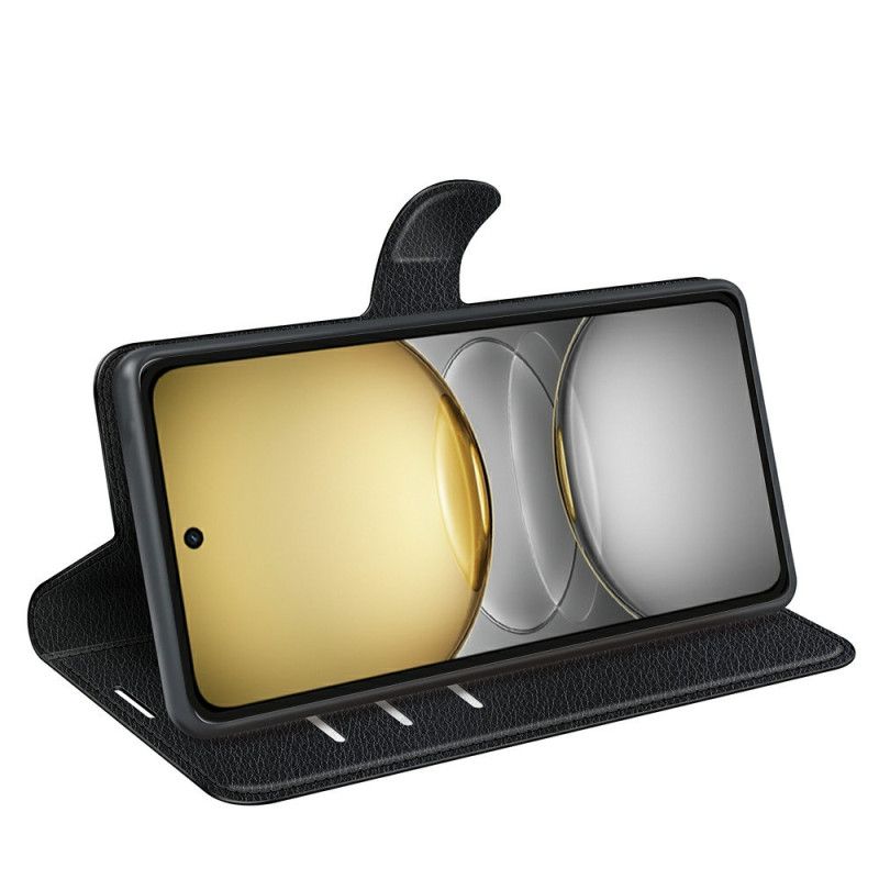 Flip Cover Realme C75 Klassisk Litchi-kunstlæder