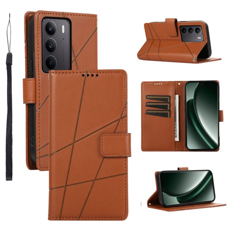 Flip Cover Realme C75 Linjer