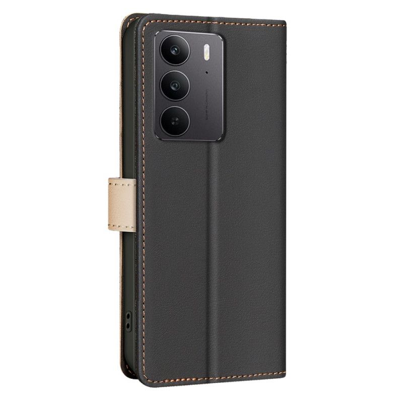 Flip Cover Realme C75 Tofarvet Binfen Farve