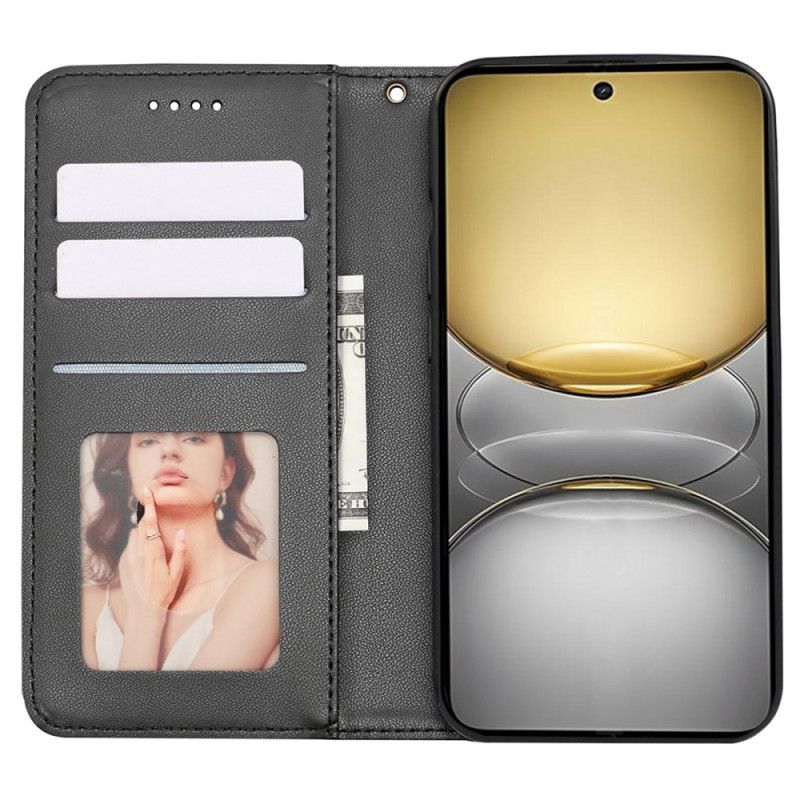 Flip Cover Til Realme C75 Flise- Og Remfrise