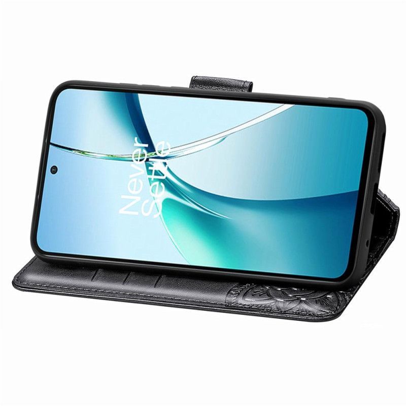 Læder Cover Realme C75 Barok Sommerfugl