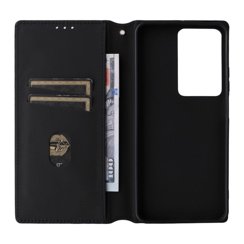 Læder Cover Realme C75 Telefon Etui Diamantmønster