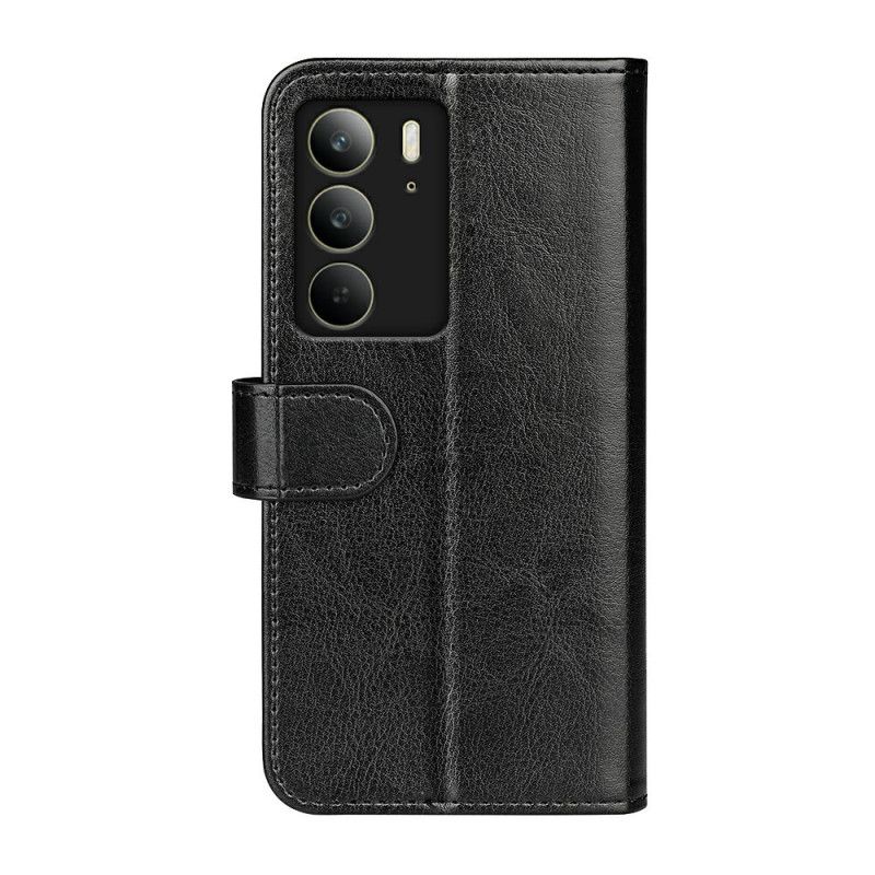 Læder Cover Realme C75 Telefon Etui Vintage