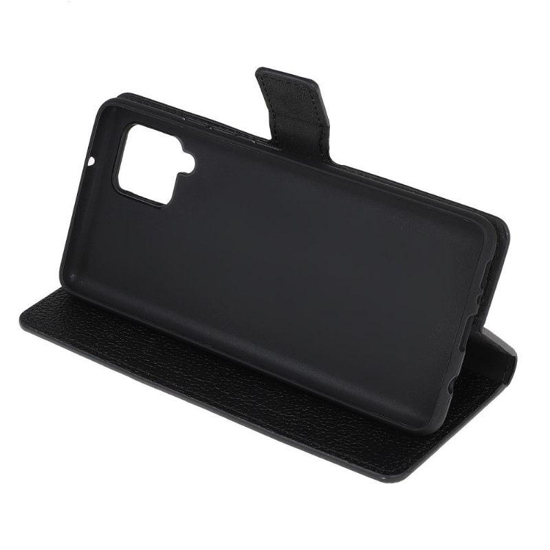 Flip Cover Samsung Galaxy A42 5G Lychee Skin Effect Læderstil