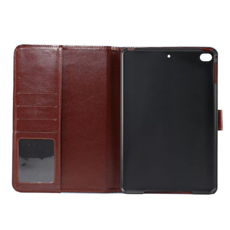 iPad Mini 2019 - Floral Cover Stof Cover - Hvid