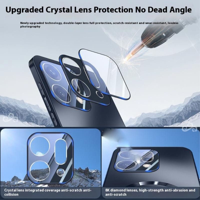 Cover Oppo Reno 14 5g Magsafe-kompatibel Metaleffekt