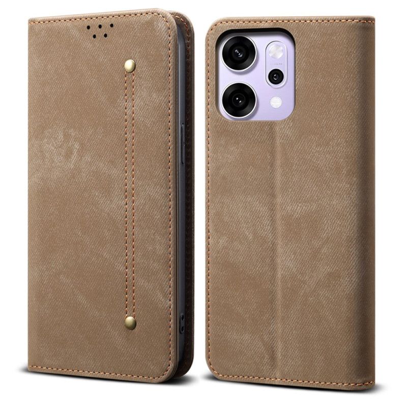 Flip Cover Oppo Reno 14 5g Denimstof