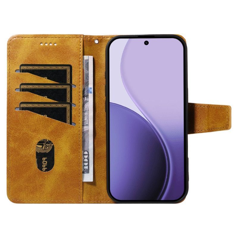 Flip Cover Oppo Reno 14 5g Diamantkant