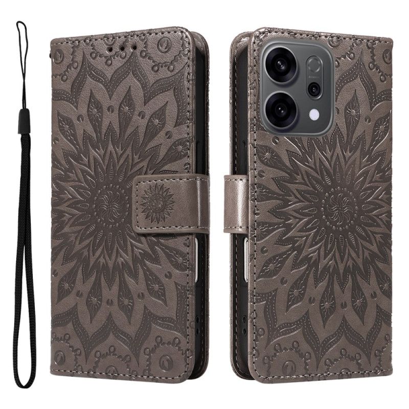 Flip Cover Oppo Reno 14 5g Flamboyant Mandala