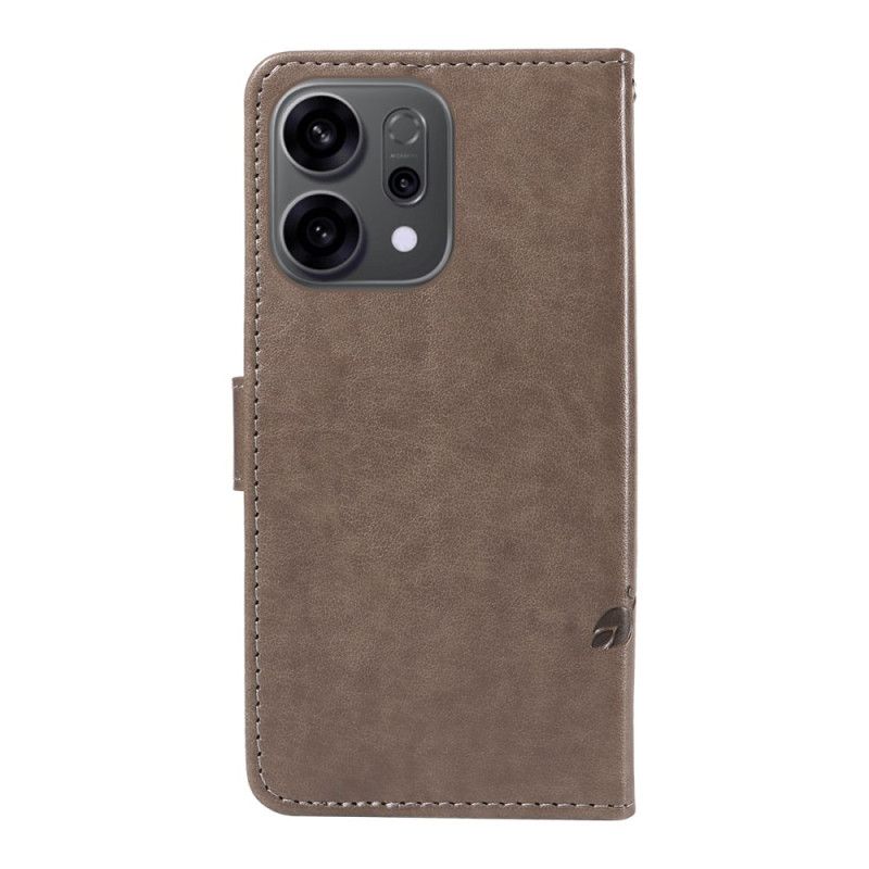 Flip Cover Oppo Reno 14 5g Små Blomster