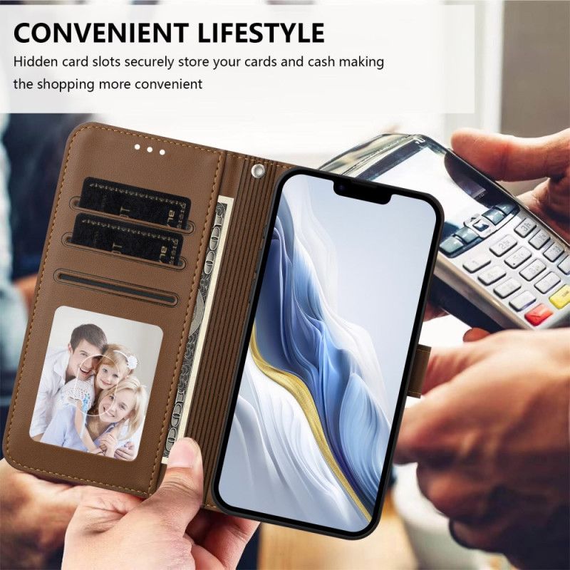 Flip Cover Til Oppo Reno 14 5g Monokrom