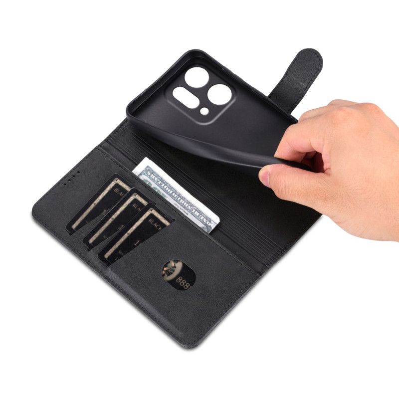 Læder Cover Oppo Reno 14 5g Telefon Etui Azns