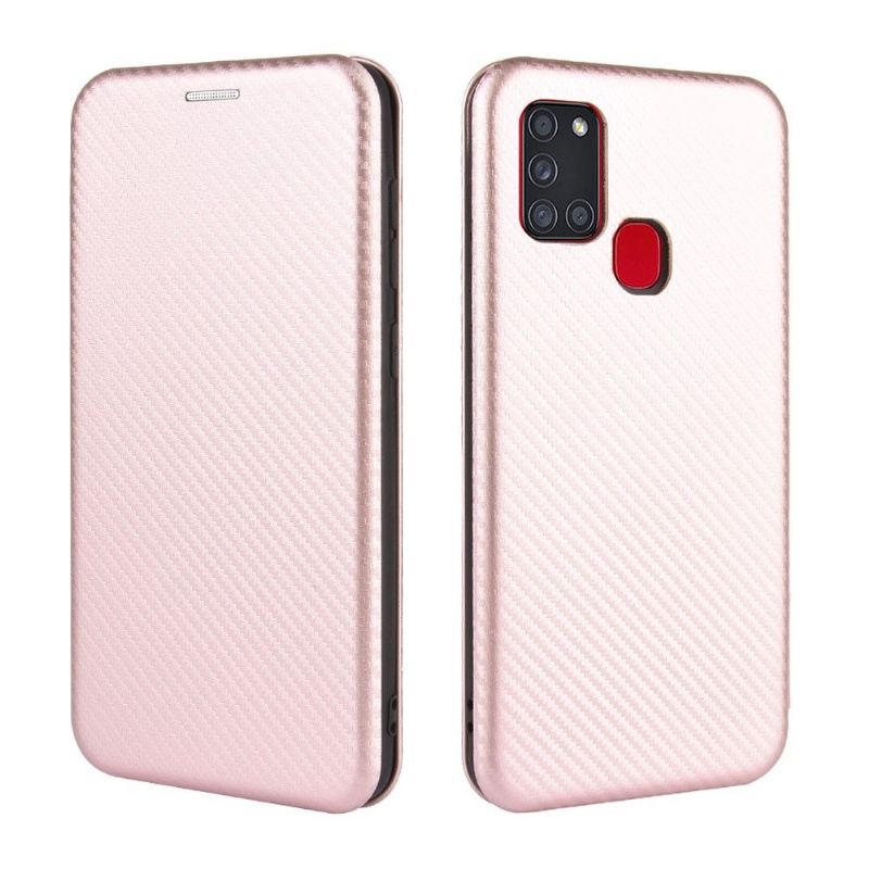 Flip Cover Samsung Galaxy A21s Kulfibereffekt