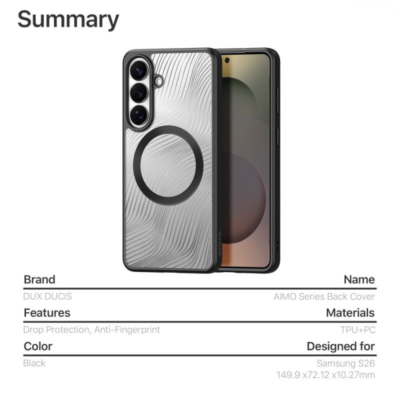 Cover Samsung Galaxy S26 Aimo-serien Dux Duci