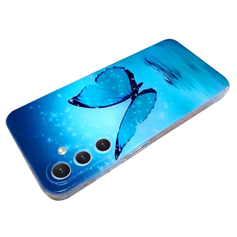Cover Samsung Galaxy S26 Blå Sommerfugl