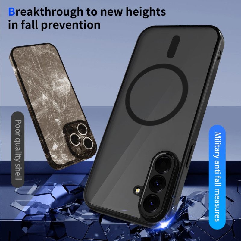 Cover Samsung Galaxy S26 Gennemsigtigt Magnetisk Anti-drop Cover
