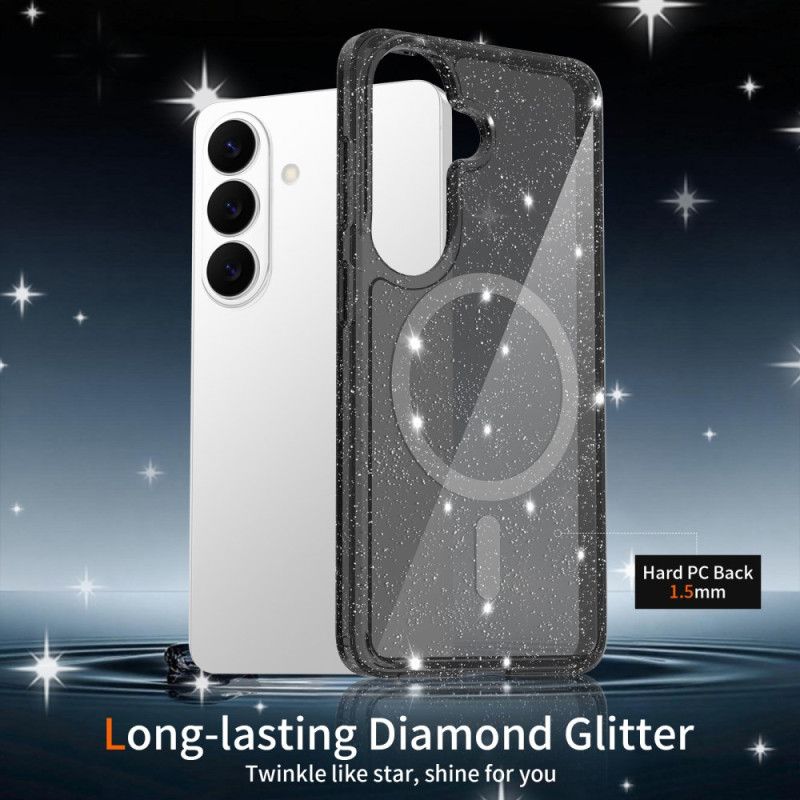 Cover Samsung Galaxy S26 Glitter Magnetisk Pung