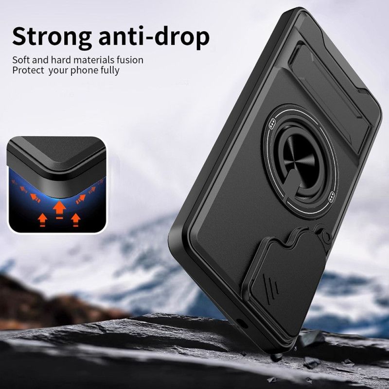 Cover Samsung Galaxy S26 Magnetisk Foldbar Ringholder Og Kamerabeskytter