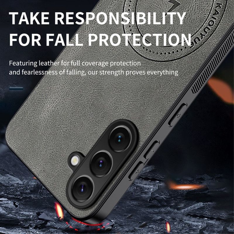 Cover Samsung Galaxy S26 Magnetisk Nappatekstur