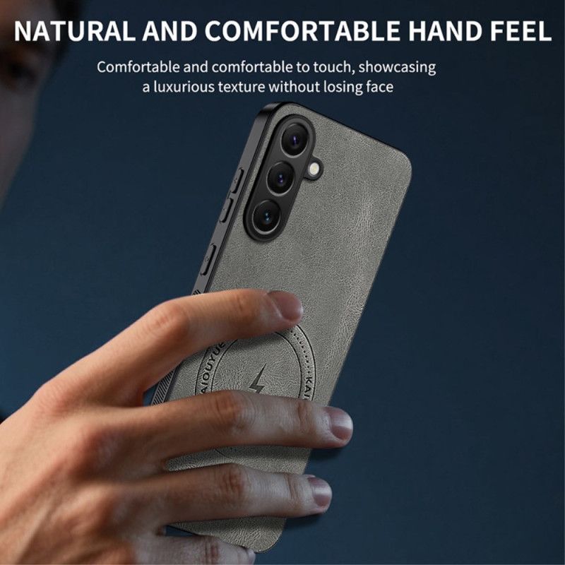 Cover Samsung Galaxy S26 Magnetisk Nappatekstur