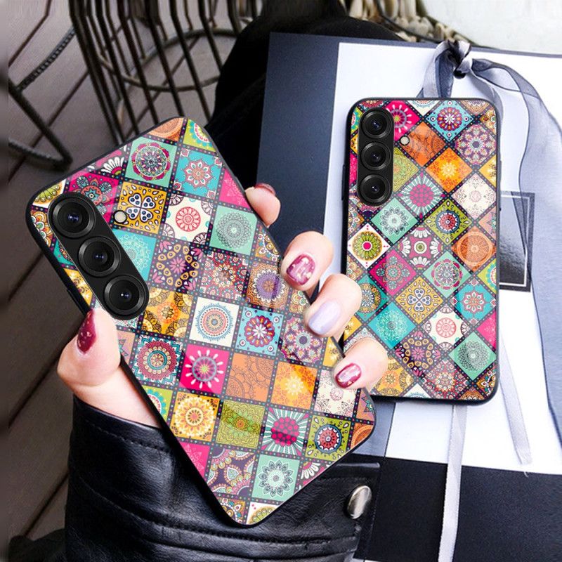 Cover Samsung Galaxy S26 Patchwork-stativ Og Rem