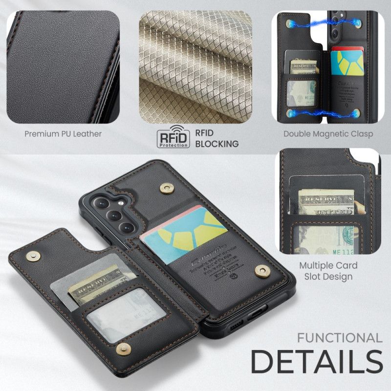 Cover Samsung Galaxy S26 Rfid-blokering Og 5 Kortpladser Caseme